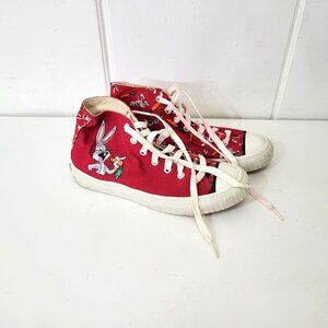 Keds Red Loony Tunes Buggs Bunny High Top Sneakers